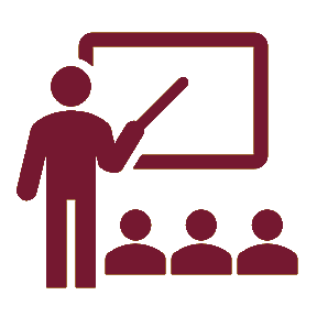 training icon - padf red