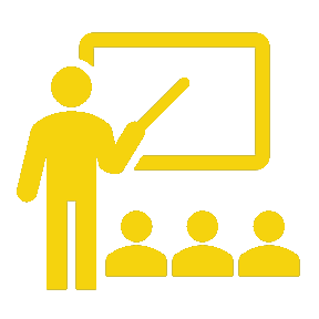 training icon - padf yellow