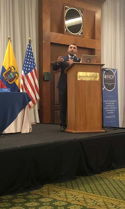 Yefrin Garavito, consultor experto en ciberdelincuencia.