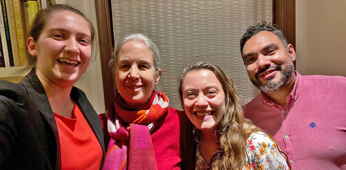 Maya Sterling, Dr. Elizabeth Fox, Mia Kazman, and