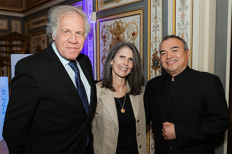 Luis Almagro, Katie Taylor, and Nestor Mendez
