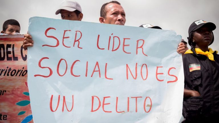 The situation of social leaders is alarming: Attorney General’s Office