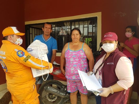 We are also working alongside the Colombian emergency management agency, Defensa Civil, and the National Guard to reach communities in remote areas.
